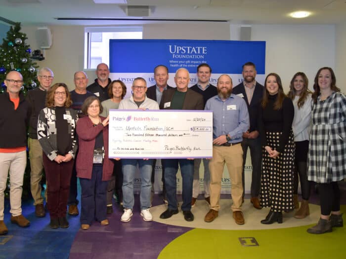 Upstate Foundation Check Presentation